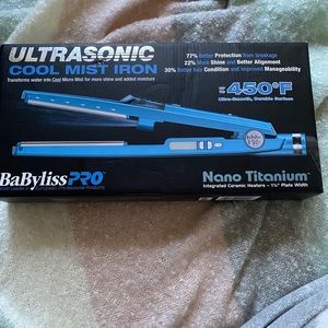 Babyliss pro nano titanium flat iron